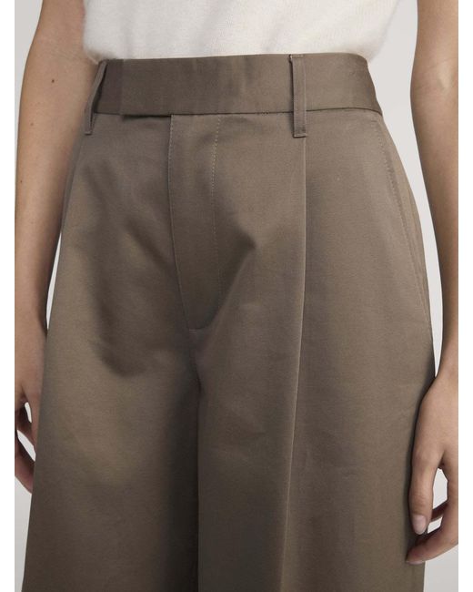 FRAME Brown Casual Pants With Belt Loops