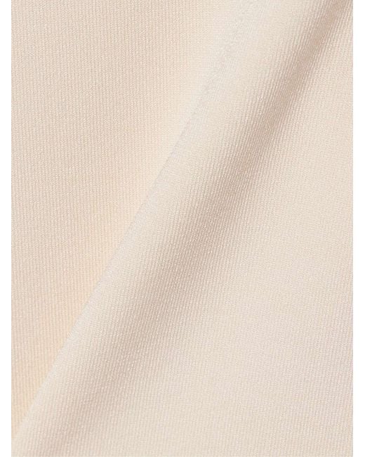 The Row White Hodette Mid-Length Skirt