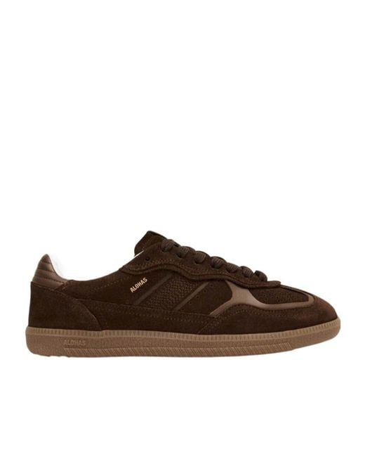 Alohas Brown Tb.490 Rife Lace-Up Sneakers