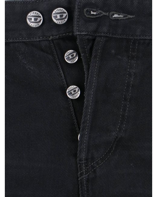 DIESEL Black 1998 D-Buck Bootcut Jeans for men