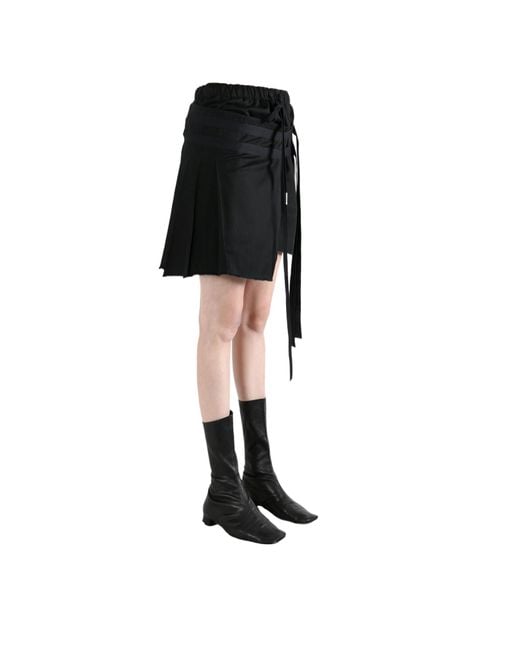 Ann Demeulemeester Black Ava Skirt