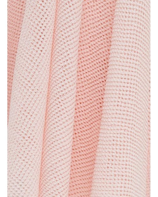 Jacquemus Pink Asymmetrical Skirt