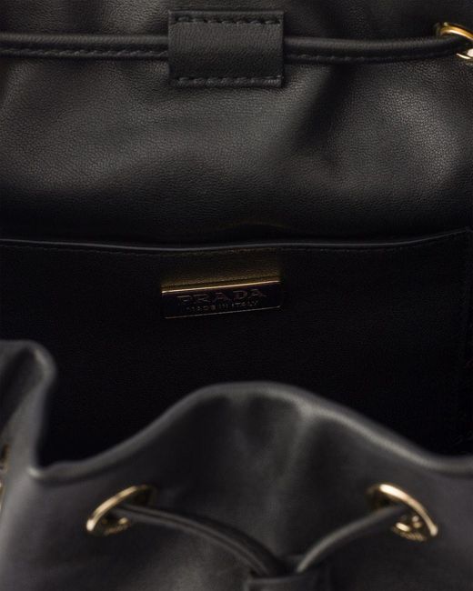 Prada Black Explore Medium Nappa Leather Backpack