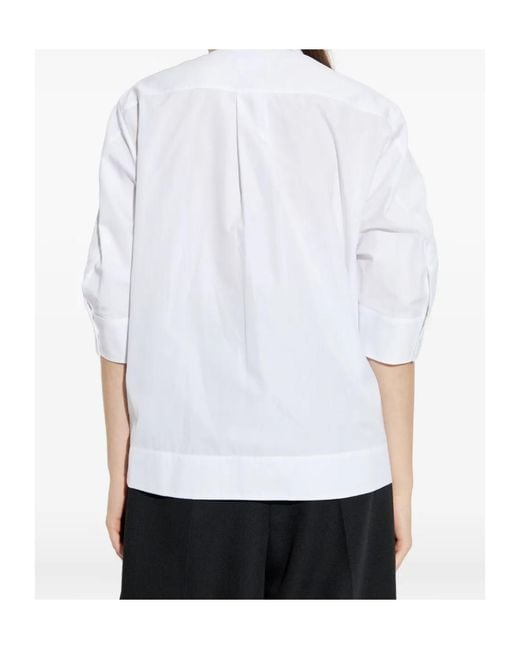 DSquared² White Patch-Pocket Shirt