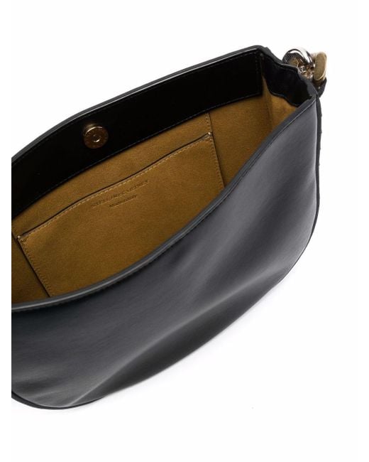 Stella McCartney Black Medium Frayme Shoulder Bag