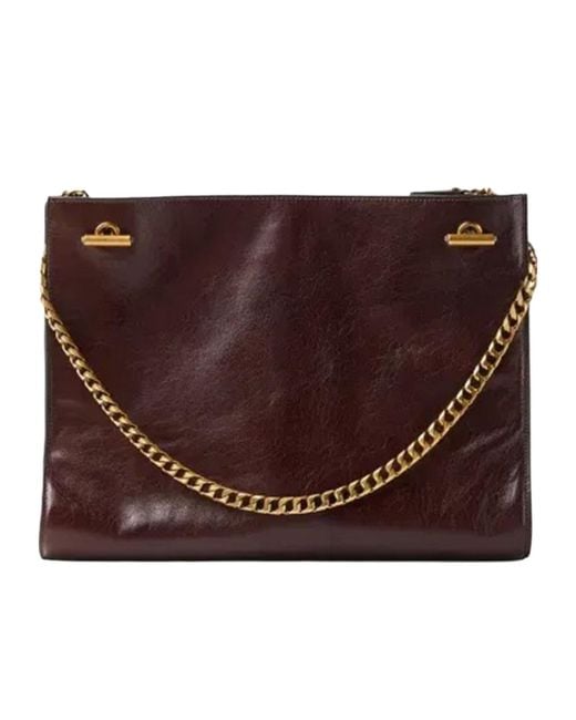 Versace Brown Cabine Shoulder Bag