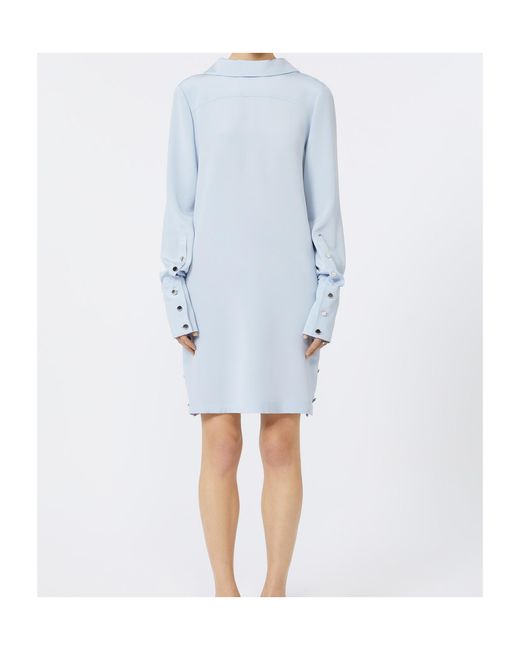 Sportmax Blue Silk Tunic