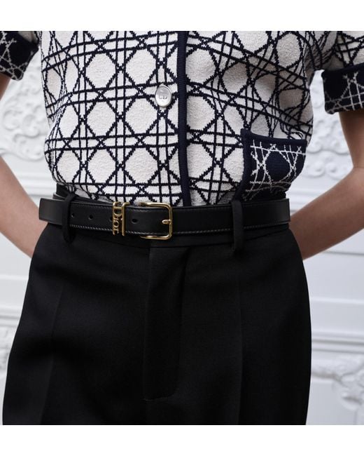 Dior Black D-Dream Belt