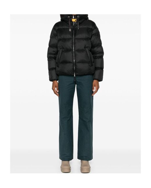 Parajumpers Black Long-Sleeved Down Jacket