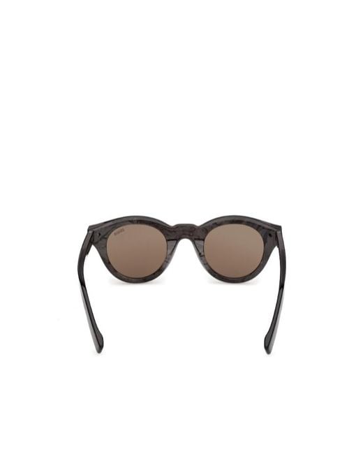 Zegna Multicolor Geometric-Frame Sunglasses for men
