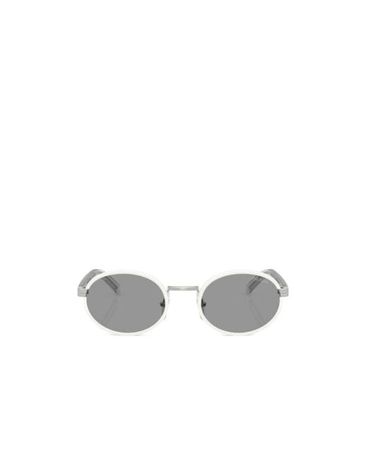 Prada White Full Frame Sunglasses