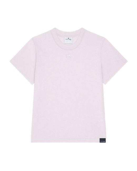 Courreges Pink Ac T-Shirt