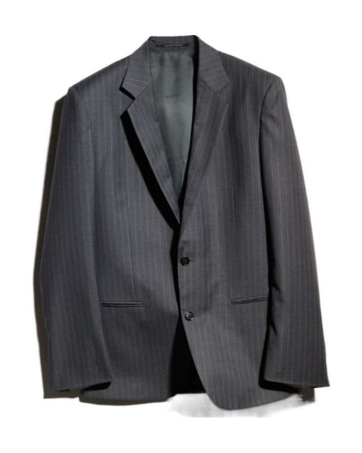 Gucci Gray Pinstripe Jacket