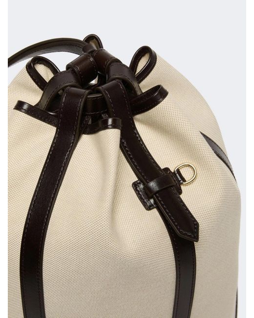 Weekend by Maxmara Natural Drawstring Backpack
