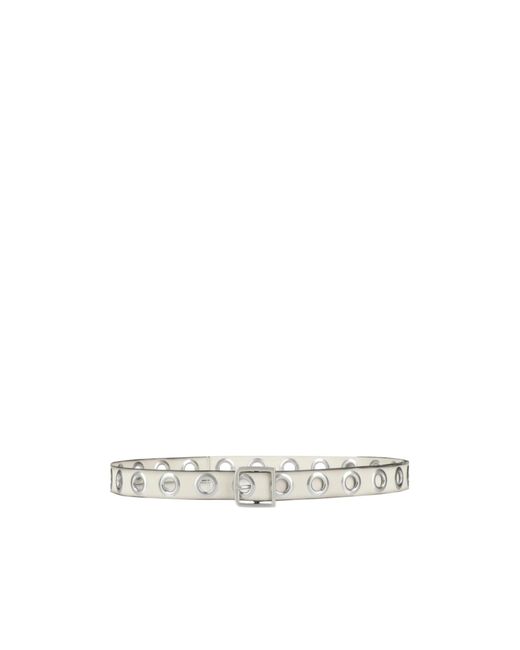 Isabel Marant White Simple And Versatile Belt
