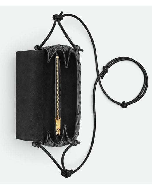 Bottega Veneta Black Notturno Pouch Bag
