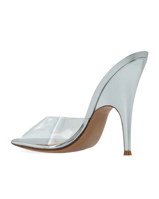 Gianvito Rossi White Simple High Heels