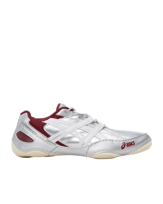 Asics White Hypersync Sneakers for men