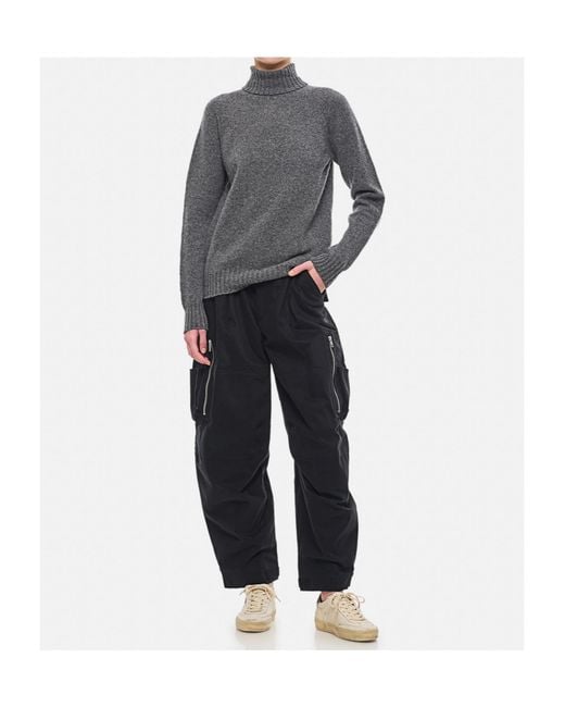 Mordecai Black Cargo Casual Pants