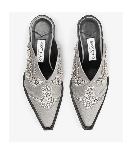Jimmy Choo White Cece Mule Ii 60