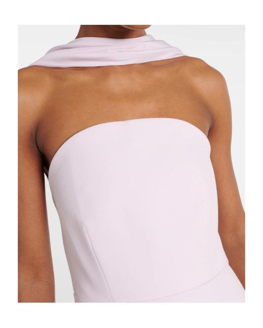 Roland Mouret Purple Cady Gown