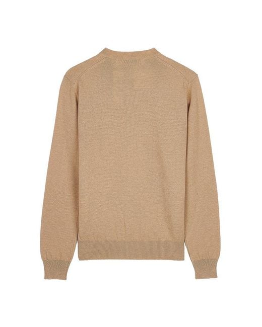 Comme des Garçons Natural Long-Sleeve Cardigan for men