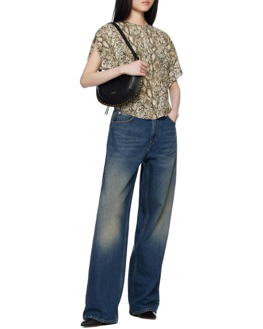 Isabel Marant Natural Karlit Top