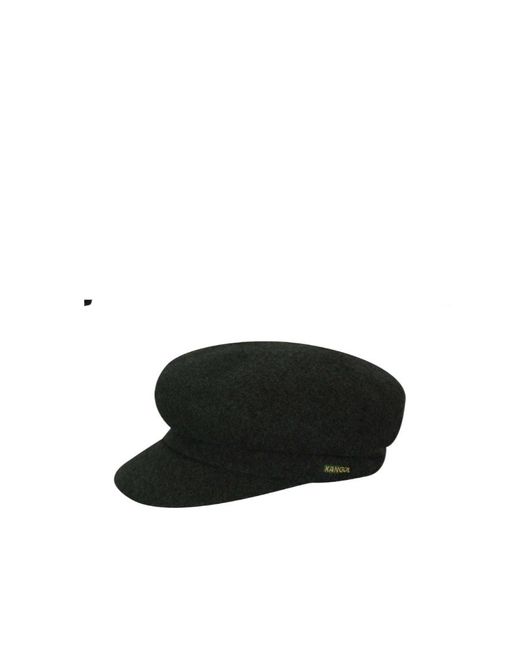 Kangol Black Contrasting Logo Hat