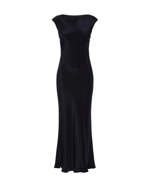 Max Mara Black Crepe Dress