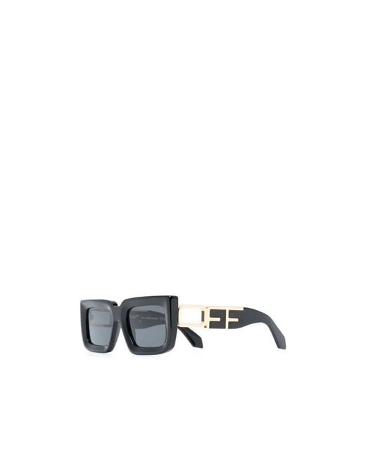 Off-White c/o Virgil Abloh Multicolor Boston Rectangular Frame Sunglasses