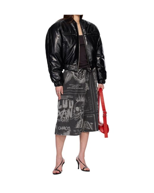 Lu'u Dan Gray Bball Printed Shorts for men