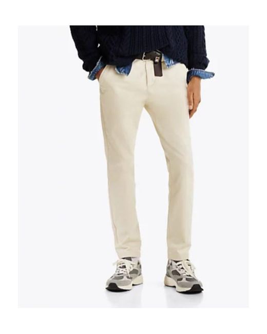 Tommy Hilfiger Natural Austin Slim Fit Chinos for men