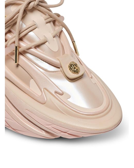 Balmain Pink Unicorn Low Sneakers
