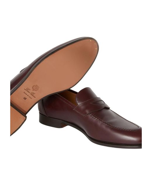 Loro Piana Brown Sergio Walk Loafers for men