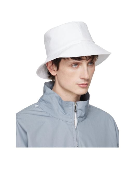 Rier Blue Cotton Fisherman's Hat for men