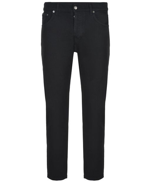 Dondup Black Slim Fit Jeans for men