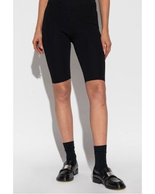 Entire studios Black Ribbed Shorts for men