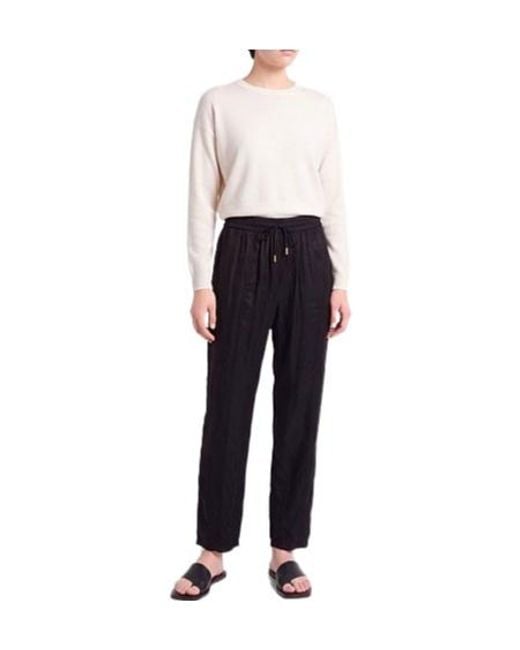 Isabel Marant Black Simple Tapered Pants