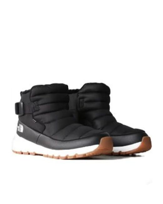 The North Face Black Round-Headed Short Boots for men