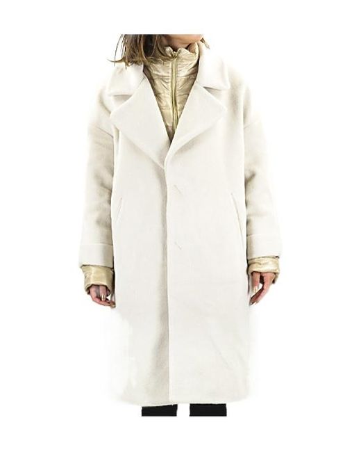 Herno White Long-Sleeved Coat