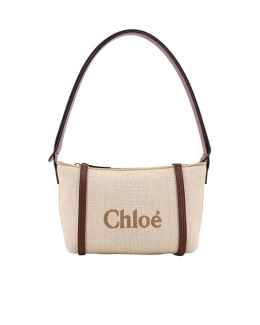 Chloé Multicolor Chloé Carry Logo Detailed Shoulder Bag