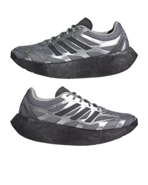 Adidas Gray Adizero Aruku Sneakers for men