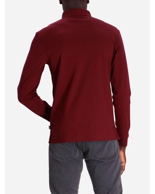 Boss Logo-Embroidered Cotton Polo Shirt for men