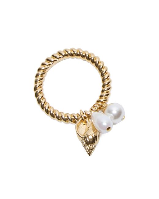 Chloé Metallic Shell Ring
