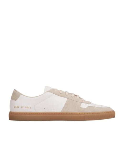 Common Projects White Bball Low-Top Sneakers for men