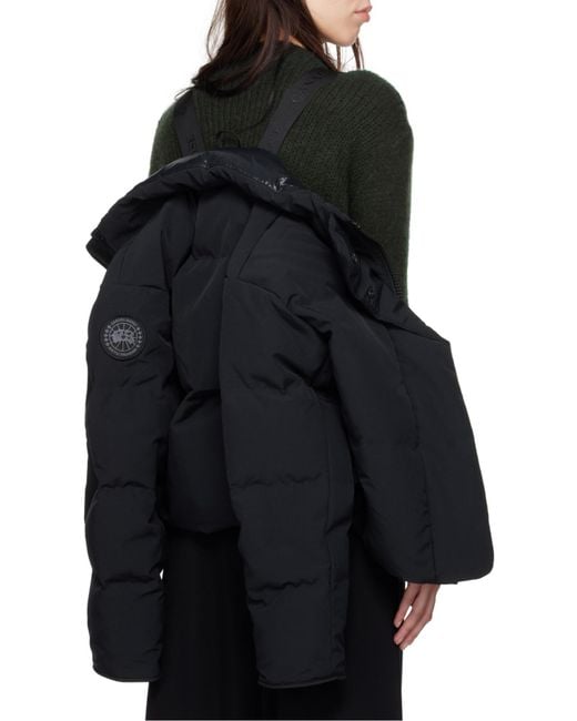 Canada Goose Blue Grandview Cropped Jacket