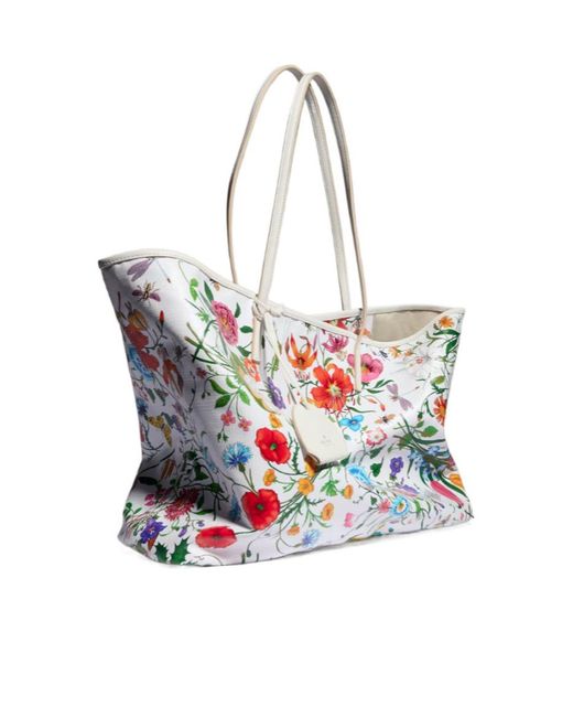 Gucci White Tribeca Large Tote Bag
