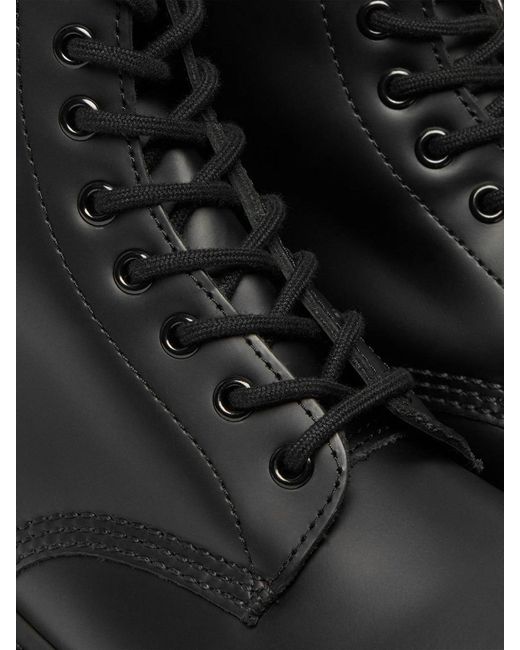 Dr. Martens Black 1460 Mono Lace-Up Boots for men