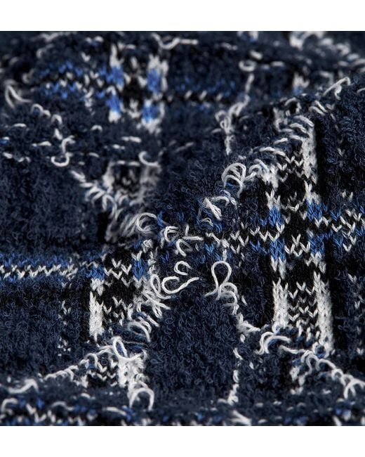 Dior Blue Christian Oversized Cannage Cardigan
