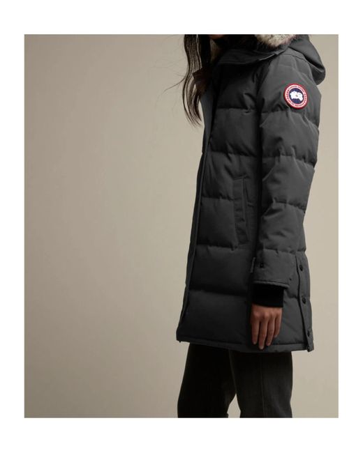 Canada Goose Gray Shelburne Hooded Down Jacket